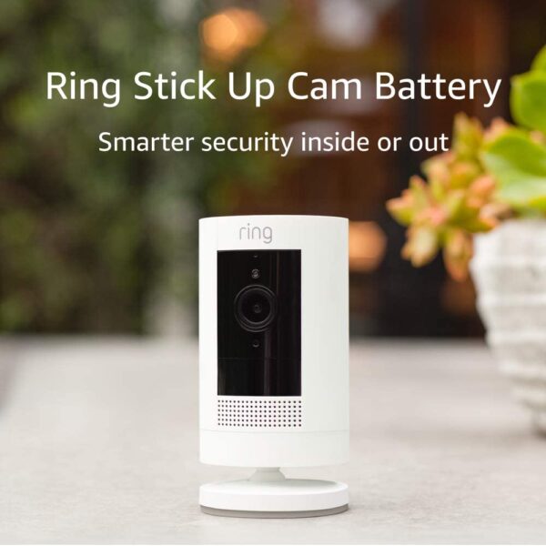 Limited time deal-44% Certified Refurbished Ring Stick Up Cam Battery HD security camera