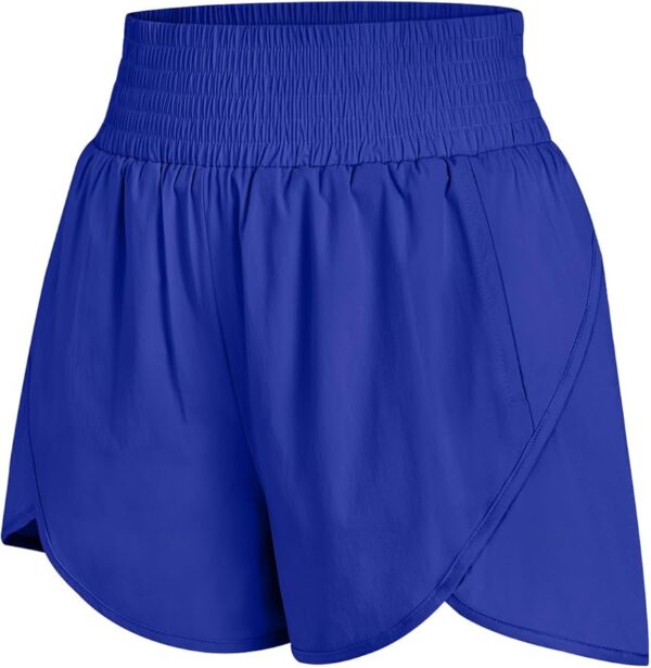 Limited time deal -40% AUTOMET Womens Athletic Shorts High Waisted Running Shorts