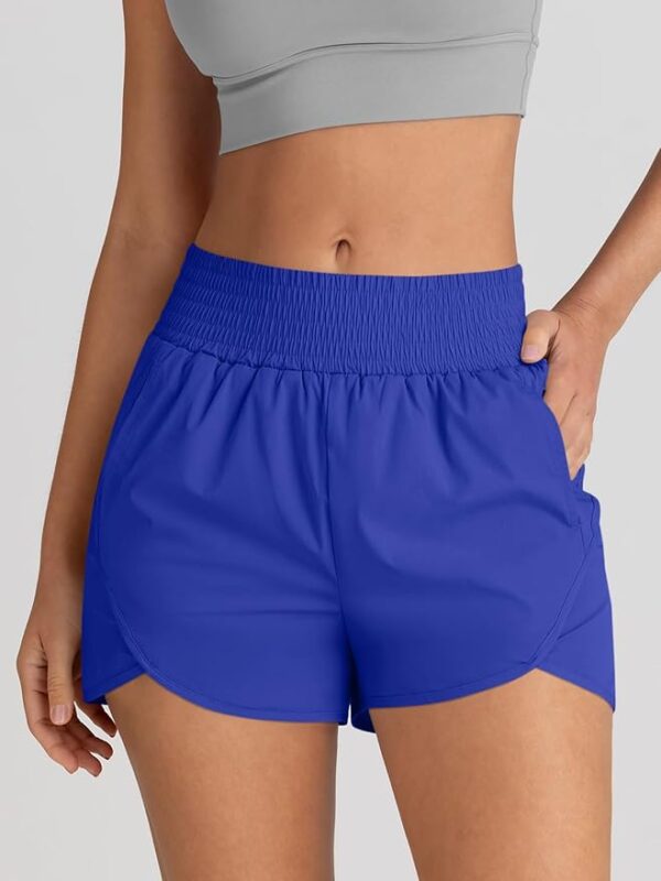 Limited time deal -40% AUTOMET Womens Athletic Shorts High Waisted Running Shorts - Image 4