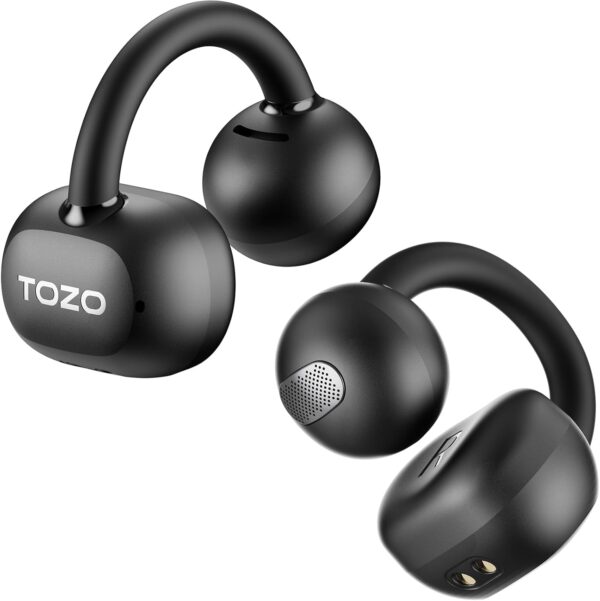 Limited time deal-50%TOZO OpenEarRing True Open Ear Headphones, Lightweight Comfort Open,