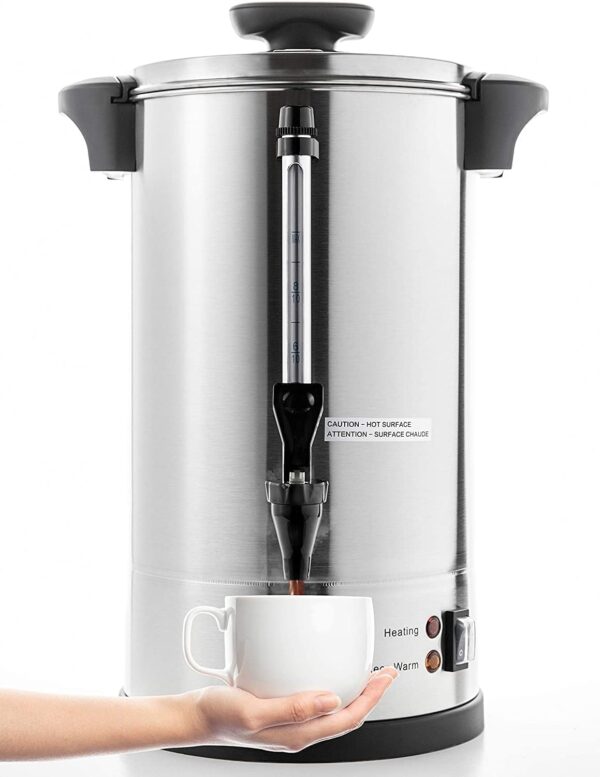 Limited time deal-31% SYBO SR-CP-100B Commercial Grade Stainless Steel Percolate Coffee