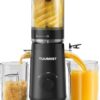 Limited time deal-46% Juicer Machines, TUUMIIST Cold Press Juicer with 5.3" Extra Large