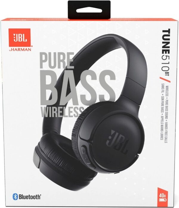 Limited time deal-25% JBL Tune 510BT - Bluetooth headphones with up to 40 hours battery, - Image 3