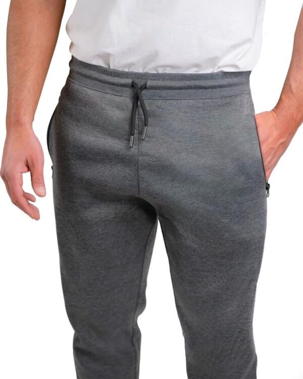 Limited time deal 44% Sweatpants for Men 3 Pack Joggers - Men's Athletic Sweatpants with - Image 3