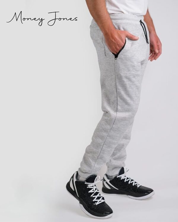 Limited time deal 44% Sweatpants for Men 3 Pack Joggers - Men's Athletic Sweatpants with - Image 2