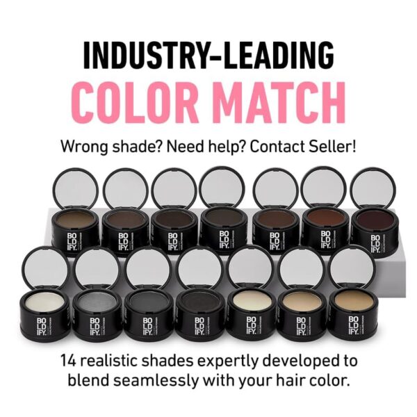 Limited time deal-42% BOLDIFY Hairline Powder - Root Touch Up Hair Color for Gray - Image 4