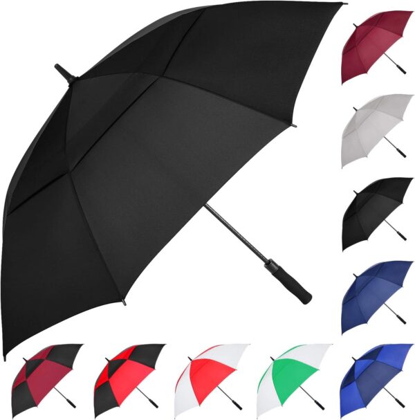 Limited time deal 53% MRTLLOA 54/62/68/72 Inch Automatic Open Golf Umbrella, Extra