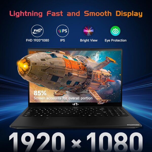 Limited time deal -50%NIMO 15.6 FHD IPS Business & Student Laptop, Intel 12th Gen N100 CPU. - Image 4