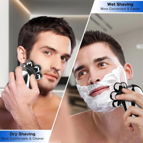 Limited time deal-74% Head Shavers for Bald Men, Electric Razor, IPX8 Waterproof Dry/ - Image 4