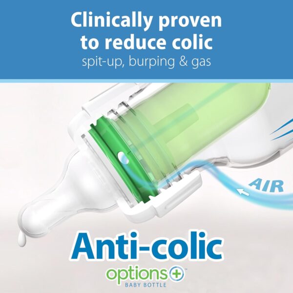 Limited time deal-20% Dr. Brown's Natural Flow Anti-Colic Options+ Narrow Baby Bottle, - Image 4