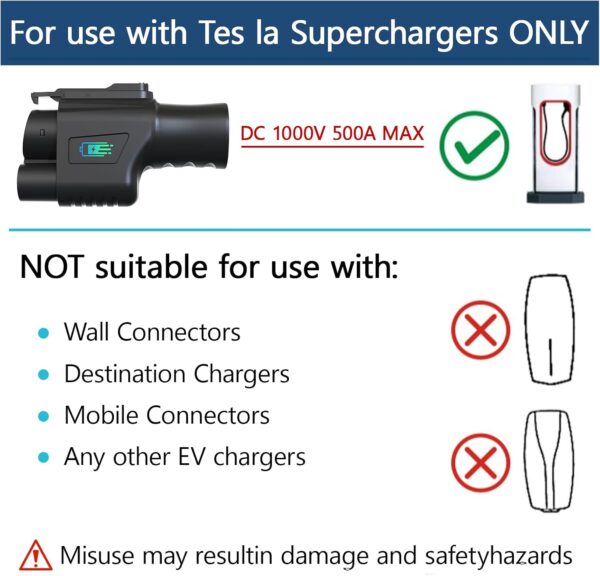 With Prime early access-39% NACS to CCS Adapter, Electric Vehicle NACS to CCS1 Adapter - Image 2