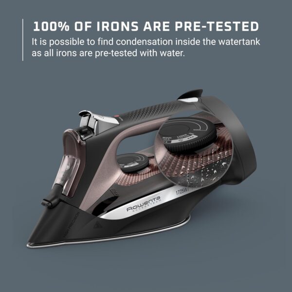 Limited time deal-40%Rowenta Iron Steamer for Clothes, Stainless Steel Soleplate, Iron with - Image 2