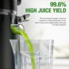 Limited time deal-46% Juicer Machines, TUUMIIST Cold Press Juicer with 5.3" Extra Large - Image 4
