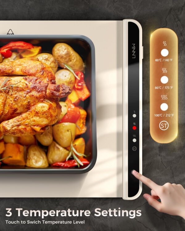 Limited time deal-55% Warming Mat for Food,Food Warming Mat,Electric Warming Tray - Image 2