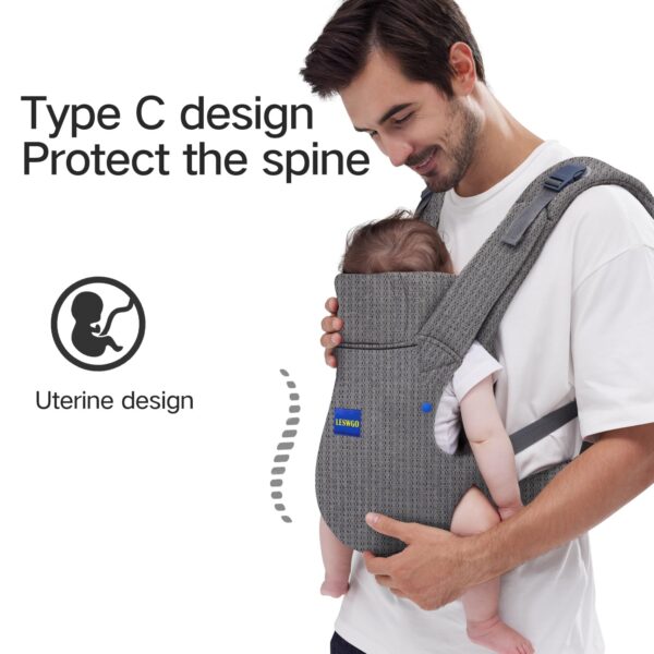 Limited time-35% Baby Carrier Newborn to Toddle,Baby Wrap Carrier(7-44lbs), Baby Carrier, - Image 4