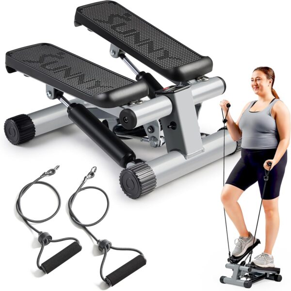 Limited time deal-40% Sunny Health & Fitness Mini Steppers for Exercise at Home, Stair