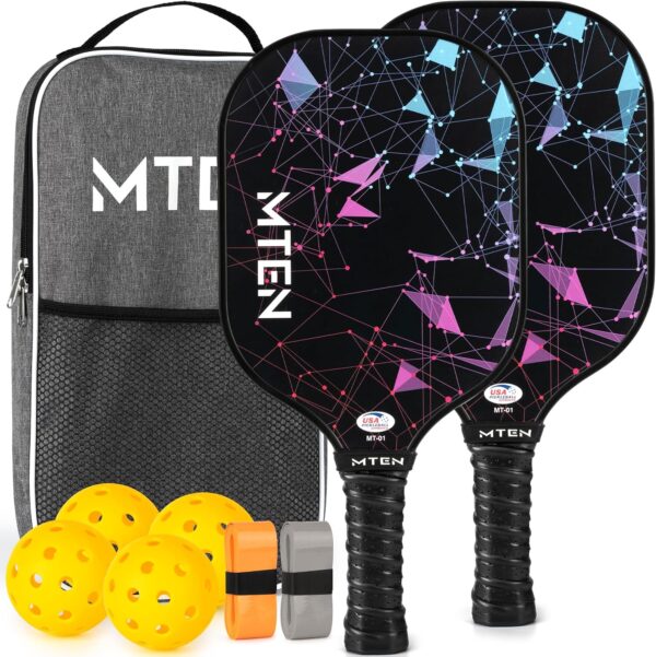 Limited time deal-40% Pickleball Paddles, USAPA Approved Fiberglass Surface Pickleball