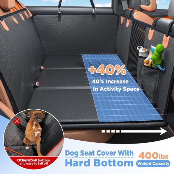 Limited time deal-47%Back Seat Extender for Dogs, Waterproof Dog Car Seat Cover . - Image 3