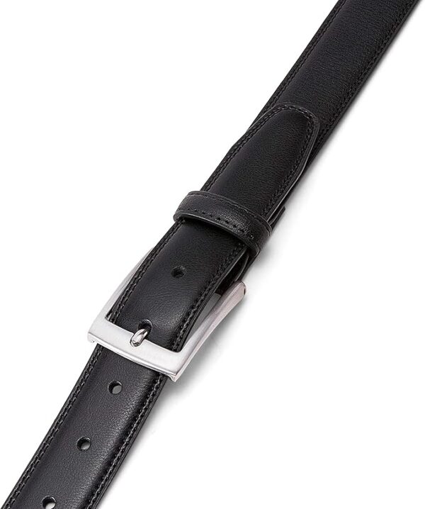 Limited time deal-50% MILORDE Men's Genuine Leather Dress Belt, Handmade, 100% Cow - Image 4