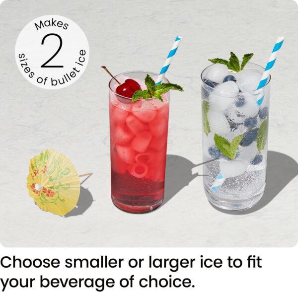 Limited time deal-40% Iceman Dual-Size Ice Maker Countertop - Portable Ice Machine, Large - Image 4