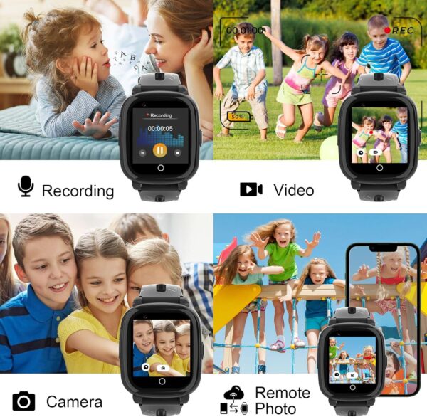 Limited time deal-50% Wonlex 4G Kids Smartwatch GPS Tracking(SIM Card Include), 1.4 Inc - Image 3