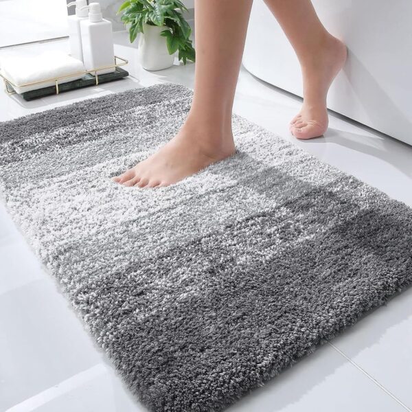 Limited time deal-40% OLANLY Bathroom Rugs Mat 30x20, Extra Soft Absorbent Microfiber