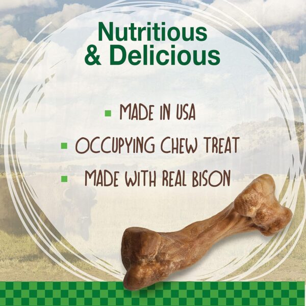 Limited time deal-43% Nylabone Healthy Edibles WILD Natural Long-Lasting Bison Flavor. - Image 3