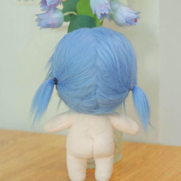 Limited time deal-50% niannyyhouse 20cm Plush Doll Blue Girl Humanoid Stuffed Body no Attribute 8 - Image 4