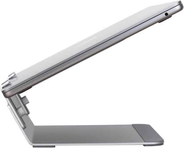 Limited time deal-58% Ergonomic Laptop Stand – 3mm 6061 Aluminum, Raise The Laptop, Cooling De - Image 3