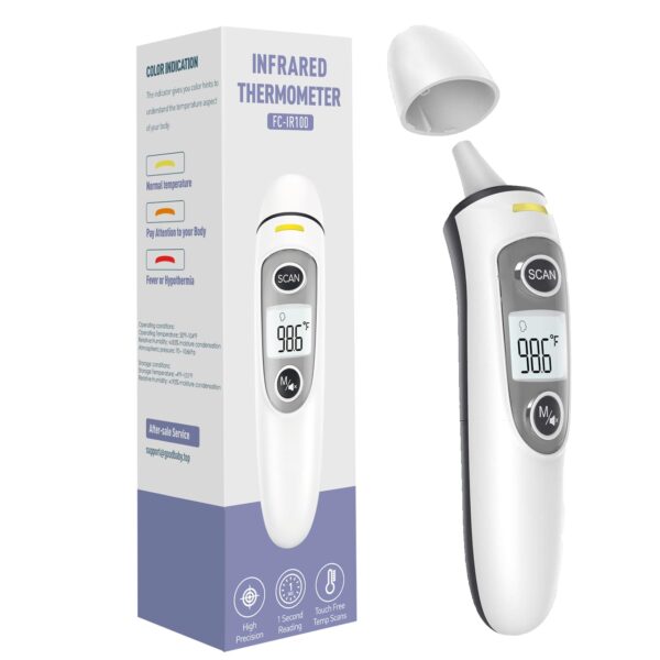 Limited time deal-50% Ear Thermometer for Adults and Kids, Digital Accurate Ear and Fore