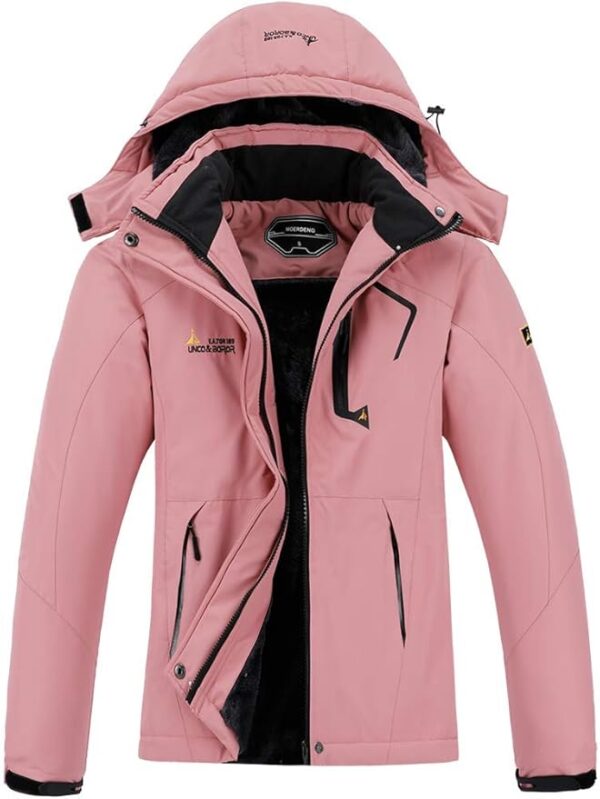 Limited time deal-56% MOERDENG Women's Waterproof Ski Jacket Warm Winter Snow Co