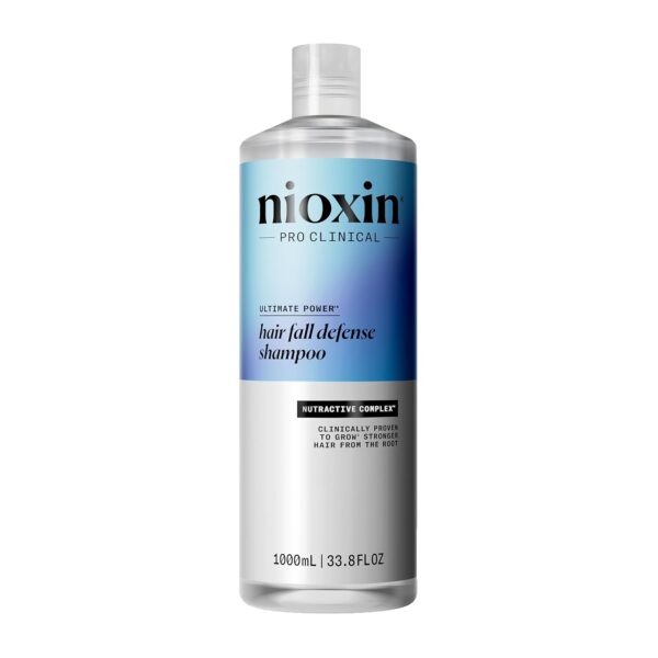 Big Spring Deal-50% off Nioxin Hair Fall Defense Shampoo | Activates Hair Follicles for Visibly Less Hair