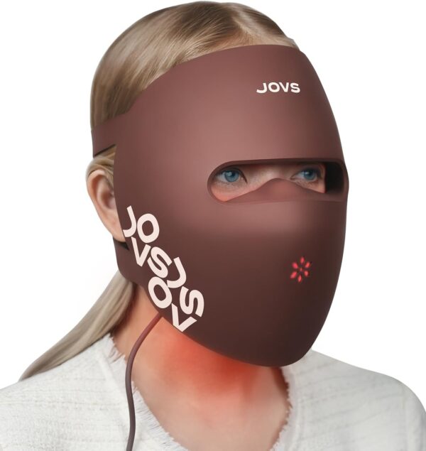 Big Spring Deal-58% off JOVS Red Light Therapy for Face, LED Light Therapy Beauty Device for Face, 4