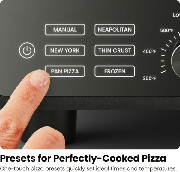 Limited time deal-50% CHEFMAN Indoor Pizza Oven - Makes 12 Inch Pizzas in Minutes, He - Image 4