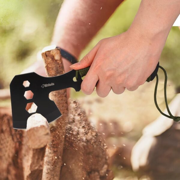 Limited time deal-50% Camping Hatchet -Fixed Blade Knife -Folding Saw -Machete Comb - Image 3