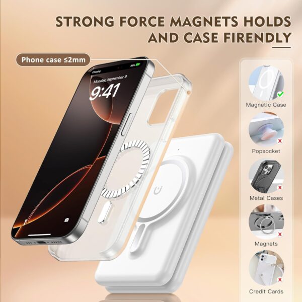 Big Spring Deal-40% Magnetic 3-in-1 Wireless Charging Station: Foldable Compact Design for Apple D - Image 3