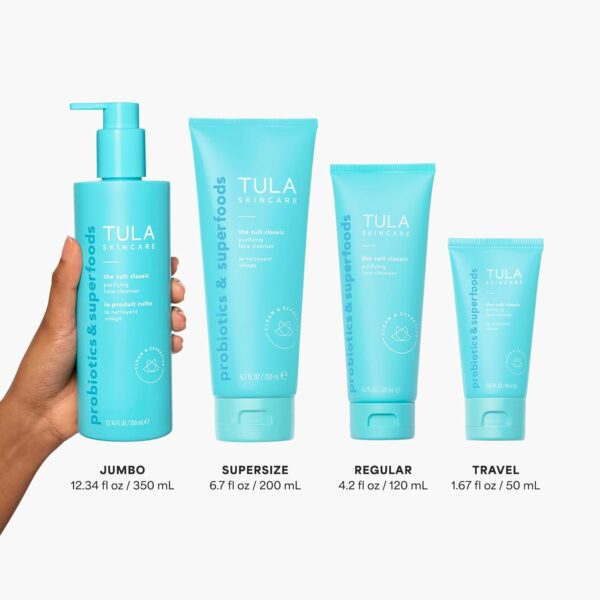 Big Spring Deal-25% off TULA Skin Care Cult Classic Purifying Face Cleanser - Gentle and Effective Face - Image 4