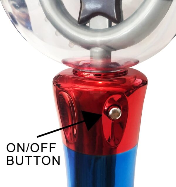 Limited time deal-50% ArtCreativity Light Up Magic Ball Toy Wand for Kids - Flashing LED Wand for Bo - Image 2