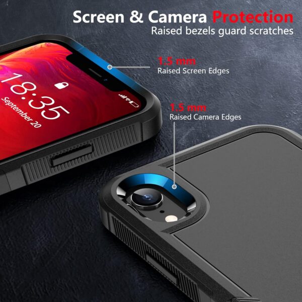 Big Spring Deal-47% SPIDERCASE for iPhone XR Case, [10 FT Military Grade Drop Protection] [Non-Slip - Image 3