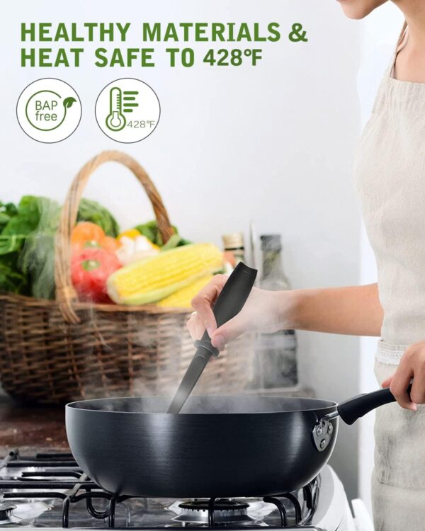 Limited time deal-49% Upgrade Meat Chopper, Heat Resistant Meat Masher for Hamburger - Image 3