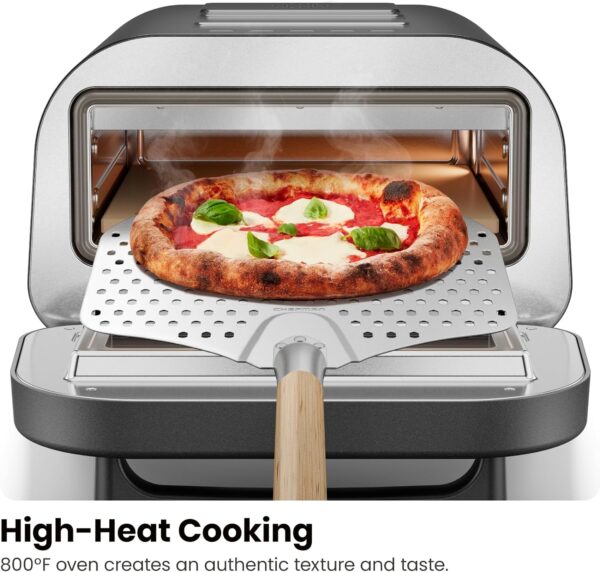 Limited time deal-50% CHEFMAN Indoor Pizza Oven - Makes 12 Inch Pizzas in Minutes, He - Image 3