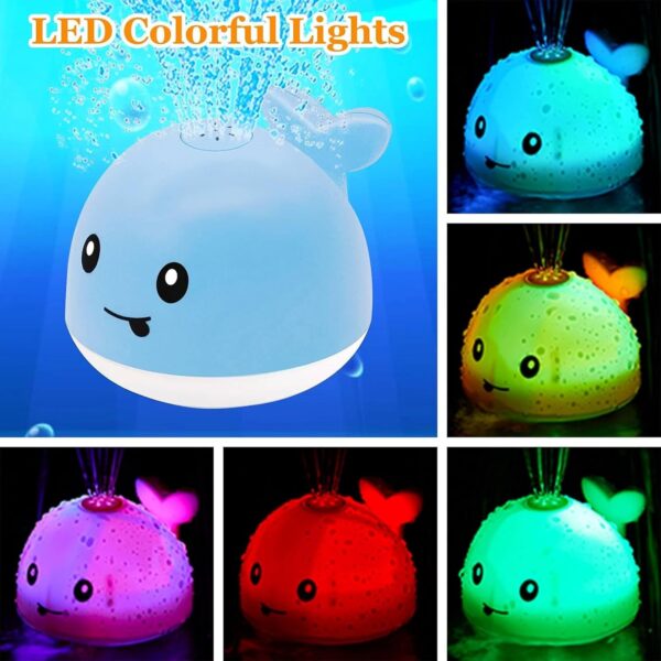 Limited time deal-50% Baby Bath Toys 6-12 Months - Toddler Bath Toys for Kids Ages 1-3, Light Up - Image 3
