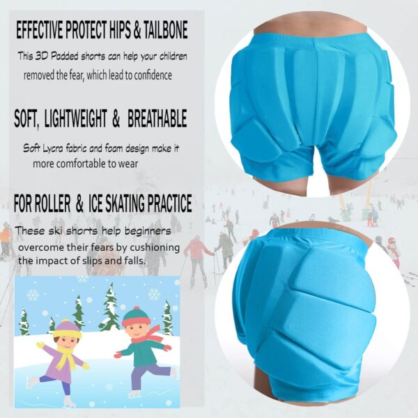 Limited time deal-50% 3D Hip Protective Pads Ski Pants-Thickened EVA Skateboard Crash - Image 4