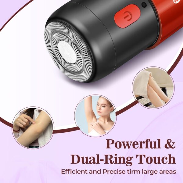 Limited time deal-50% Bikini Trimmer for Women, Mini Electric Shaver, Electric Razors for - Image 2