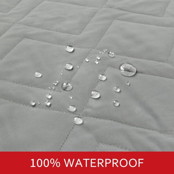 Limited time deal-50% Moonsea Waterproof Couch Cover for Dogs Antislip Washable Blan - Image 2