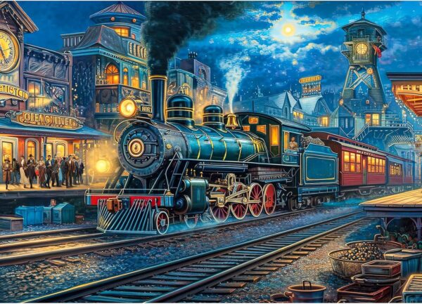 Limited time deal-50% 1000 Piece Puzzle for Adults, Departure Jigsaw Puzzle, Impossible