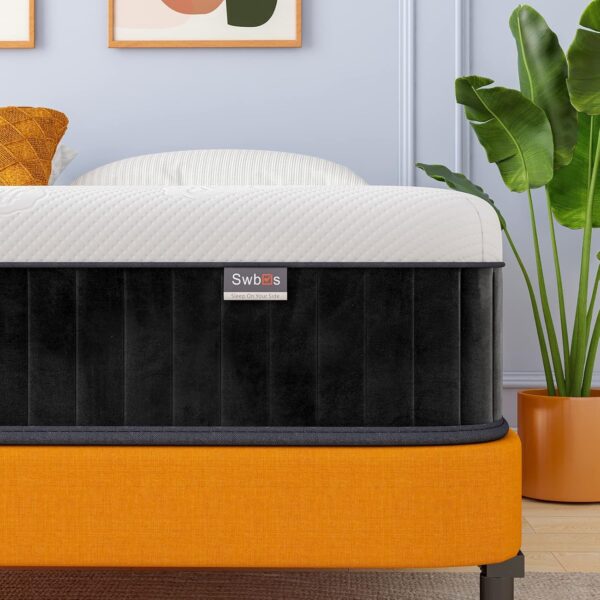 Limited time deal-41% Double Mattress, 12 Inch Memory Foam Full Size Mattress, Full Bed - Image 4