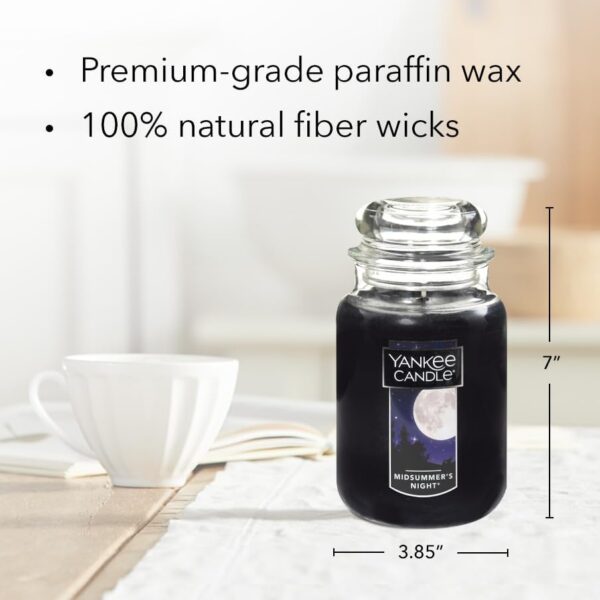 Limited time deal-52% off Yankee Candle MidSummer's Night Scented, Classic Large Single Wick Jar C - Image 4