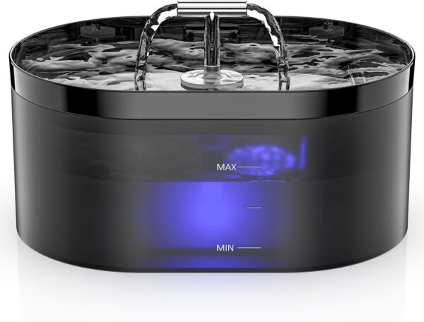 Limited time deal-50% off Cat Water Fountain, 74oz/2.2L Pet Fountain, Automatic Pet Water Fountain