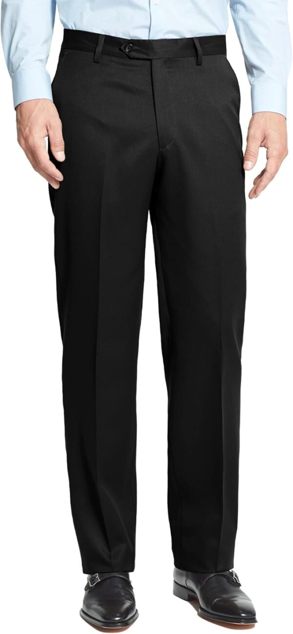 Limited time deal-50% off Men's Cozy Hidden Expandable Waist Dress Pants | Premium Stretch Texture - Image 2